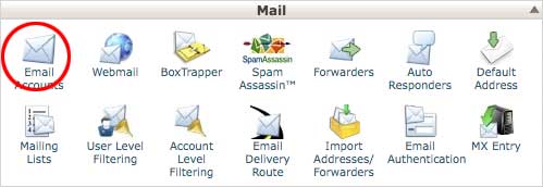 email in cpanel