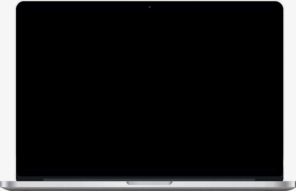 Laptop computer framing an image of a website made by Buckle Up Studios, a syracuse web developer
